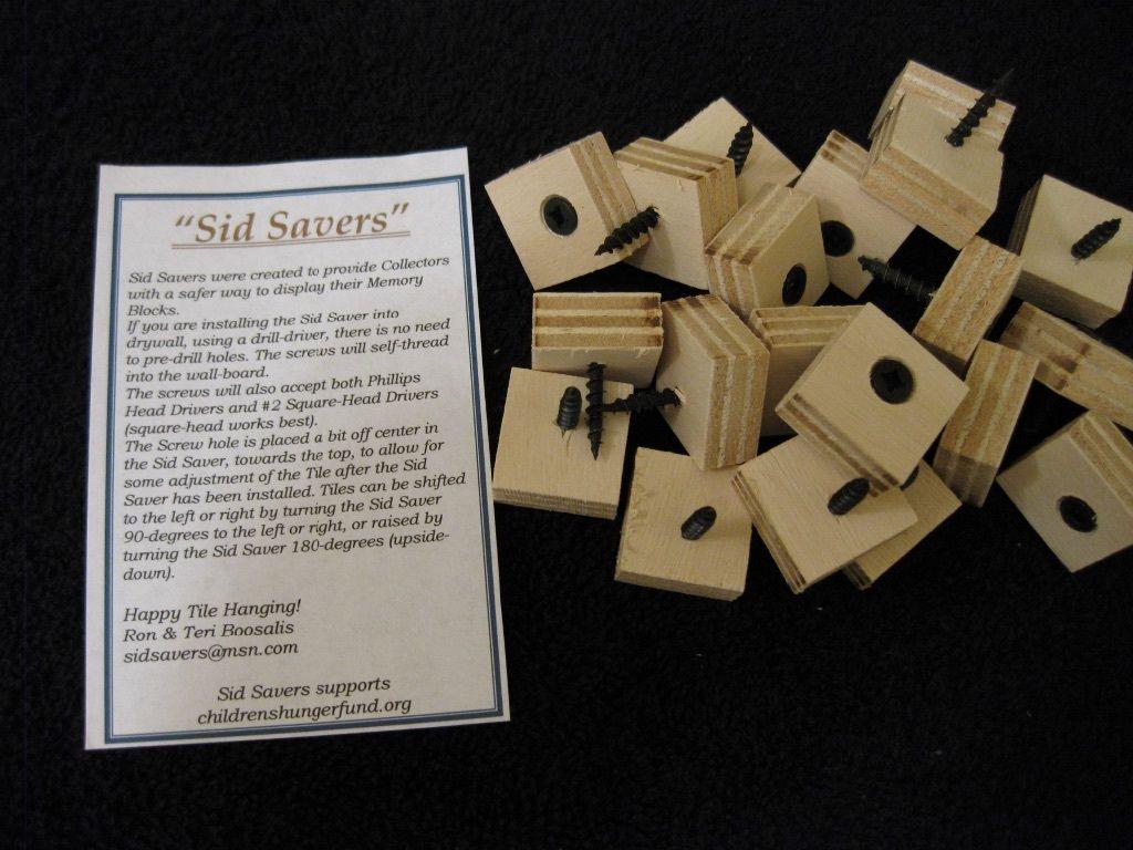 Sid Dickens Memory Block, SID SAVERS
