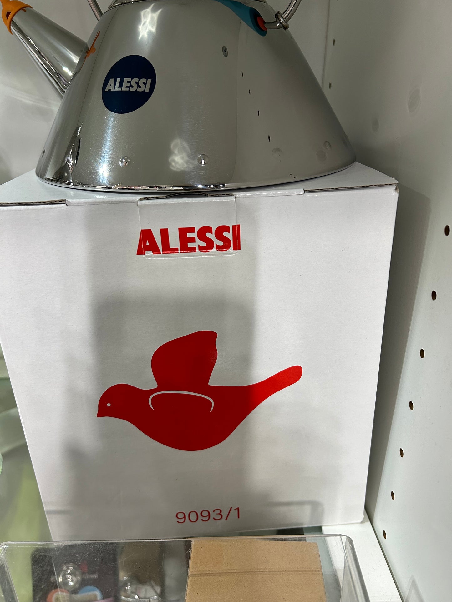ALESSI 9093/1 Blu/Or. Michael Graves, Tea Kettle/Bolitore