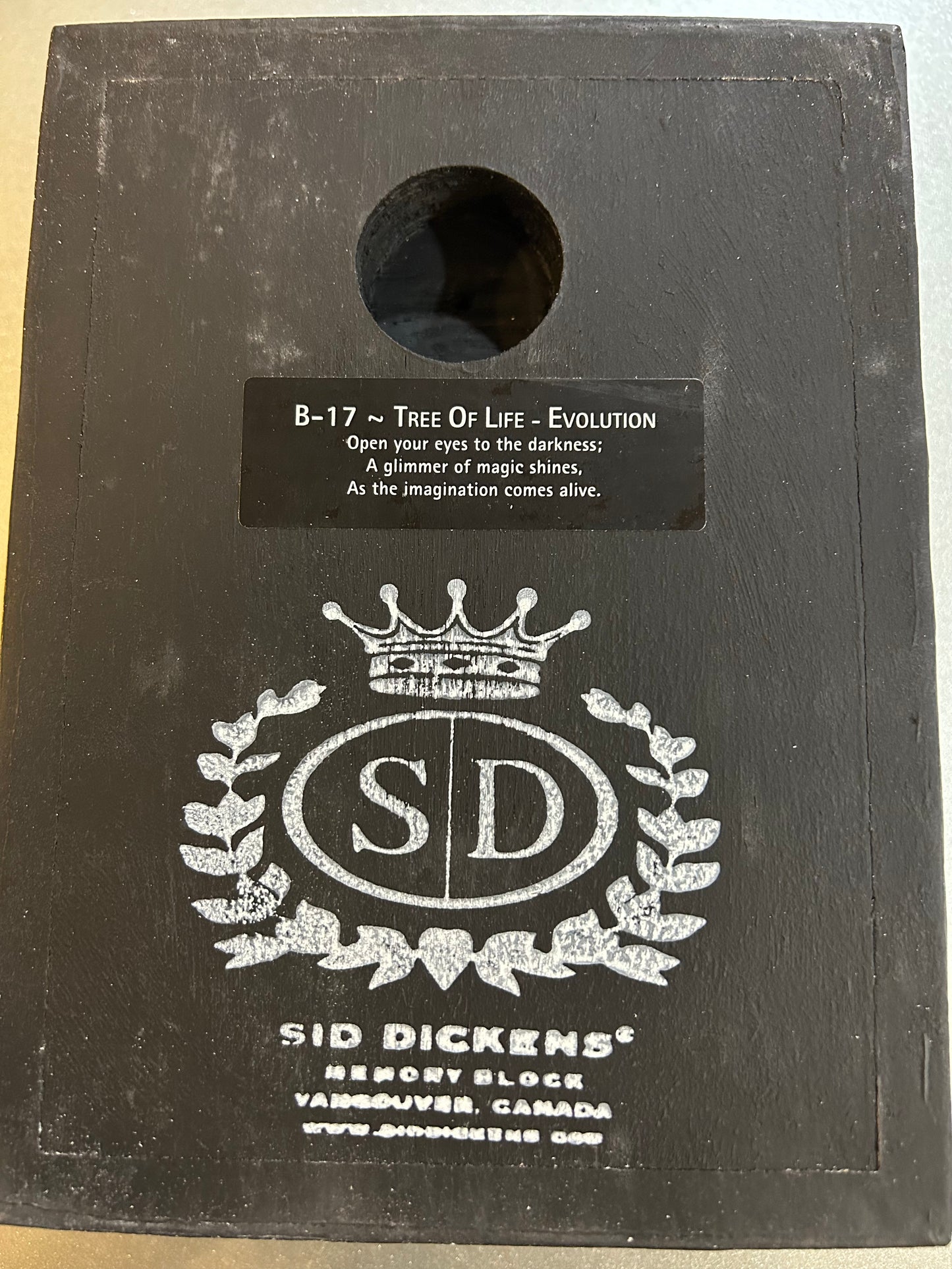 Sid Dickens Memory Blocks, Midnight, B-17. Tree of Life- Evolution.