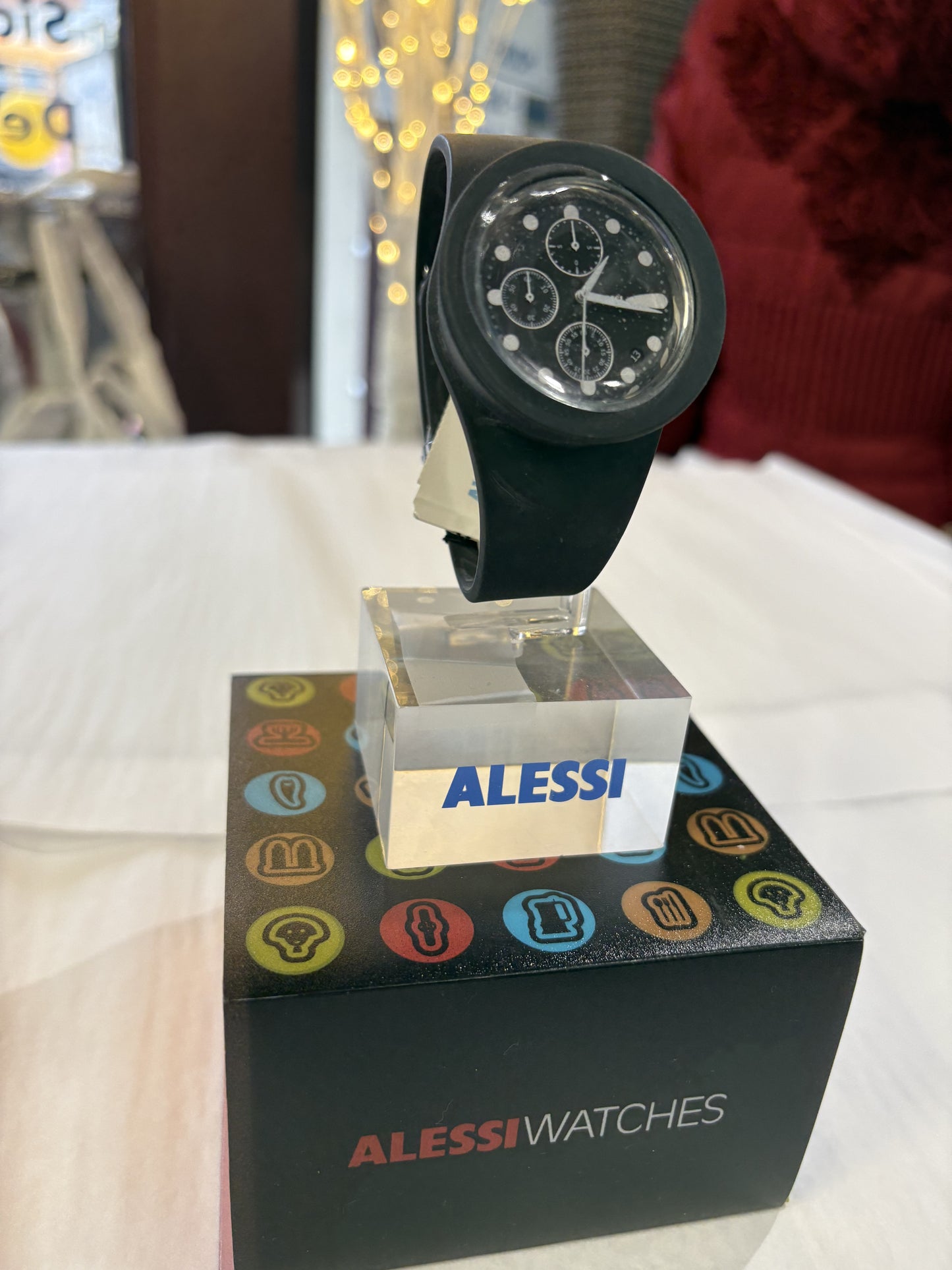 Alessi Chronograph Watch | All Black | (Out of Production)