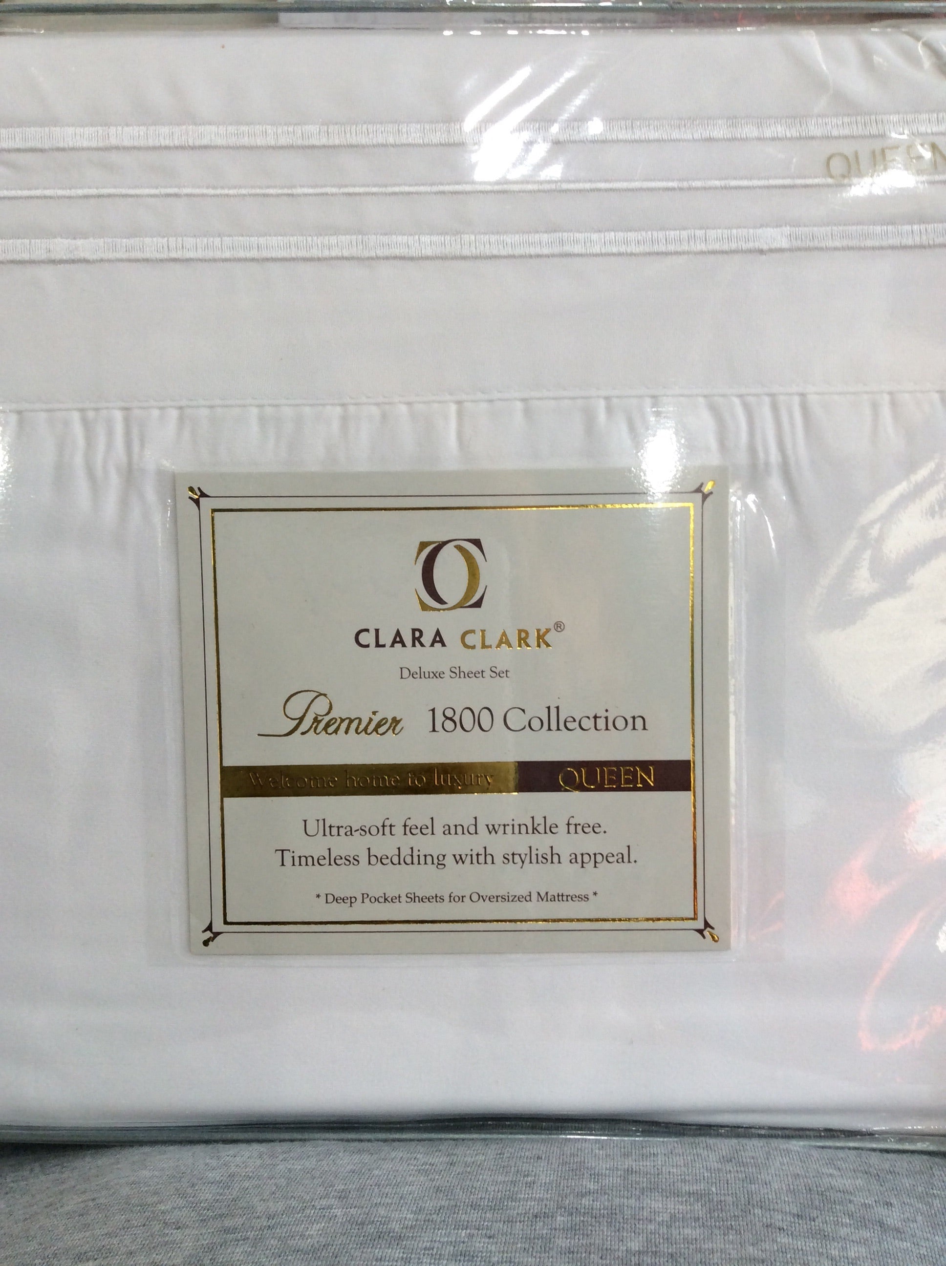 Premier QUEEN SIZE 1800 Thread Count Sheets