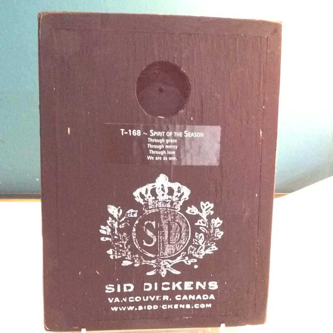 Sid Dickens Memory Block, Retired Tile. T-168. Spirit of the Season.