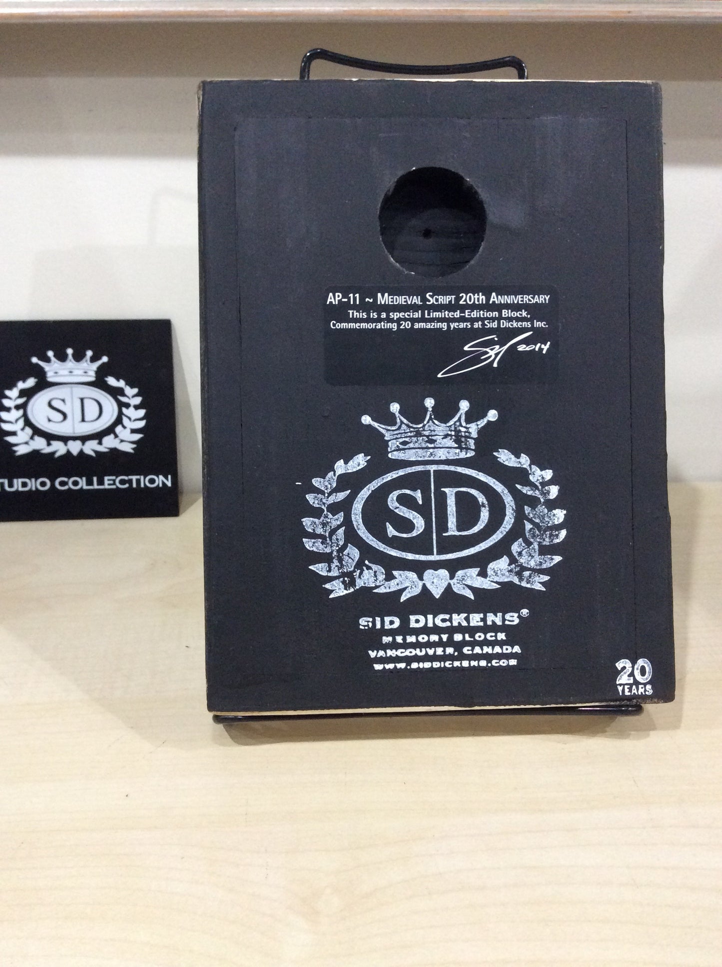 Sid Dickens Memory Block - AP-11, Medieval Script, Limited Edition