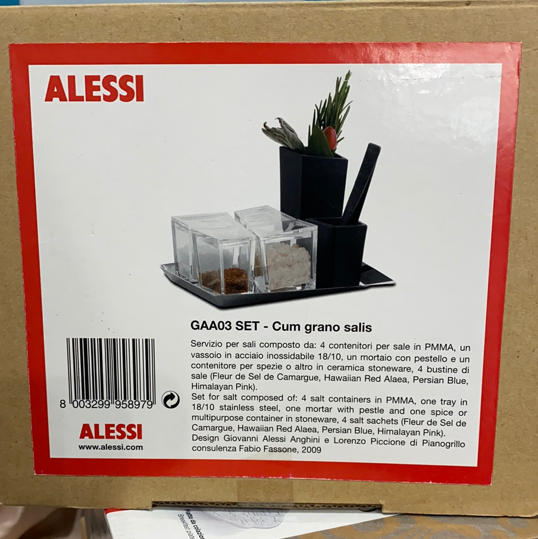 ALESSI Cum Grano Salis