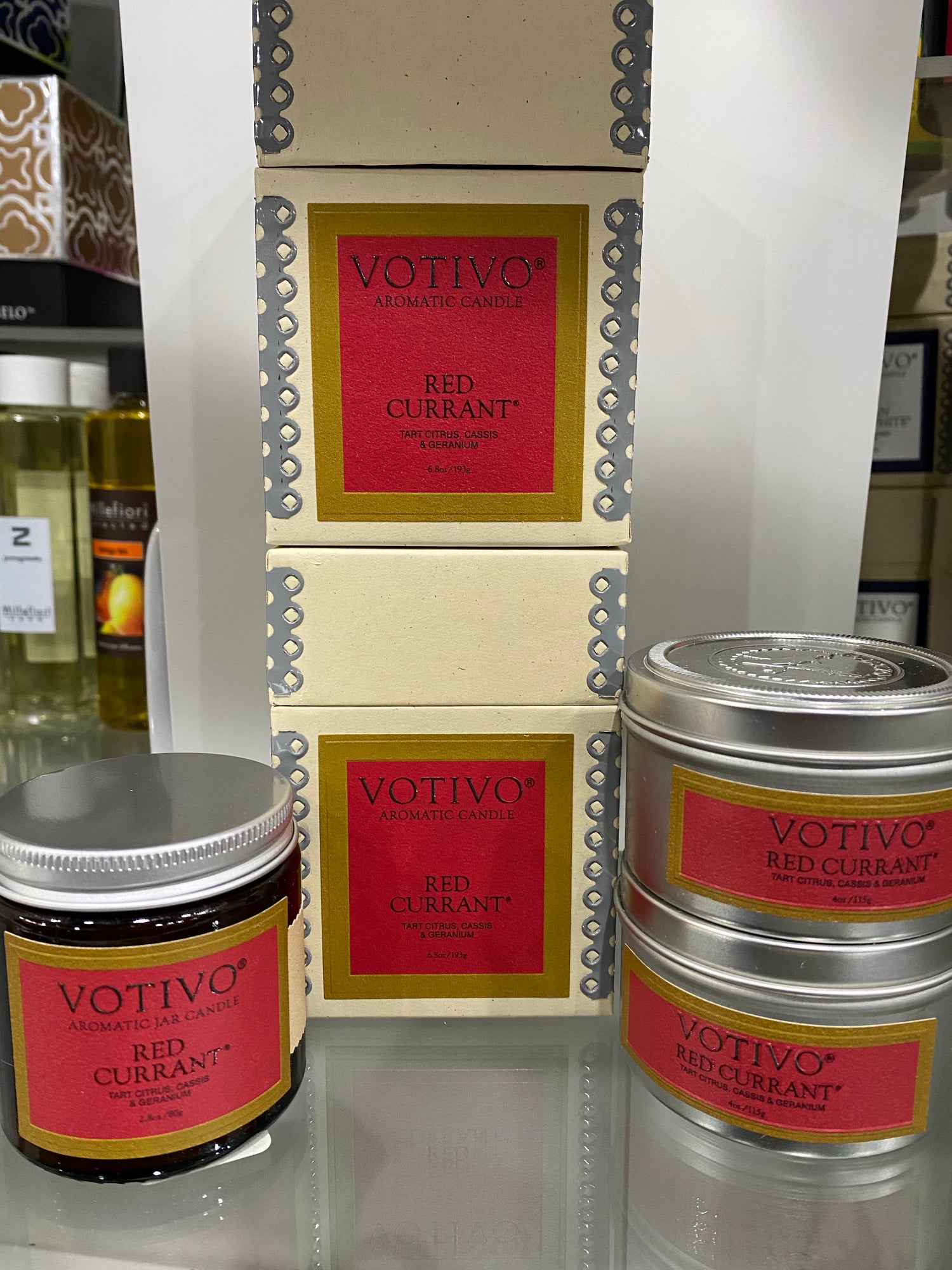 VOTIVO AROMATIC CANDLES, USA