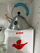 Load image into Gallery viewer, ALESSI 9093/1 Blu/Or. Michael Graves, Tea Kettle/Bolitore
