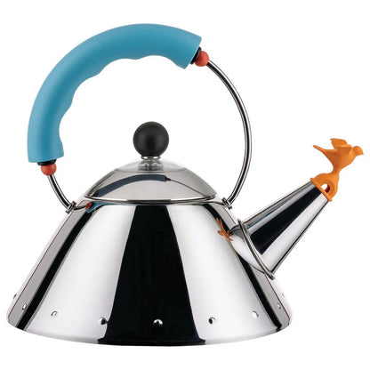 ALESSI 9093/1 Blu/Or. Michael Graves, Tea Kettle/Bolitore