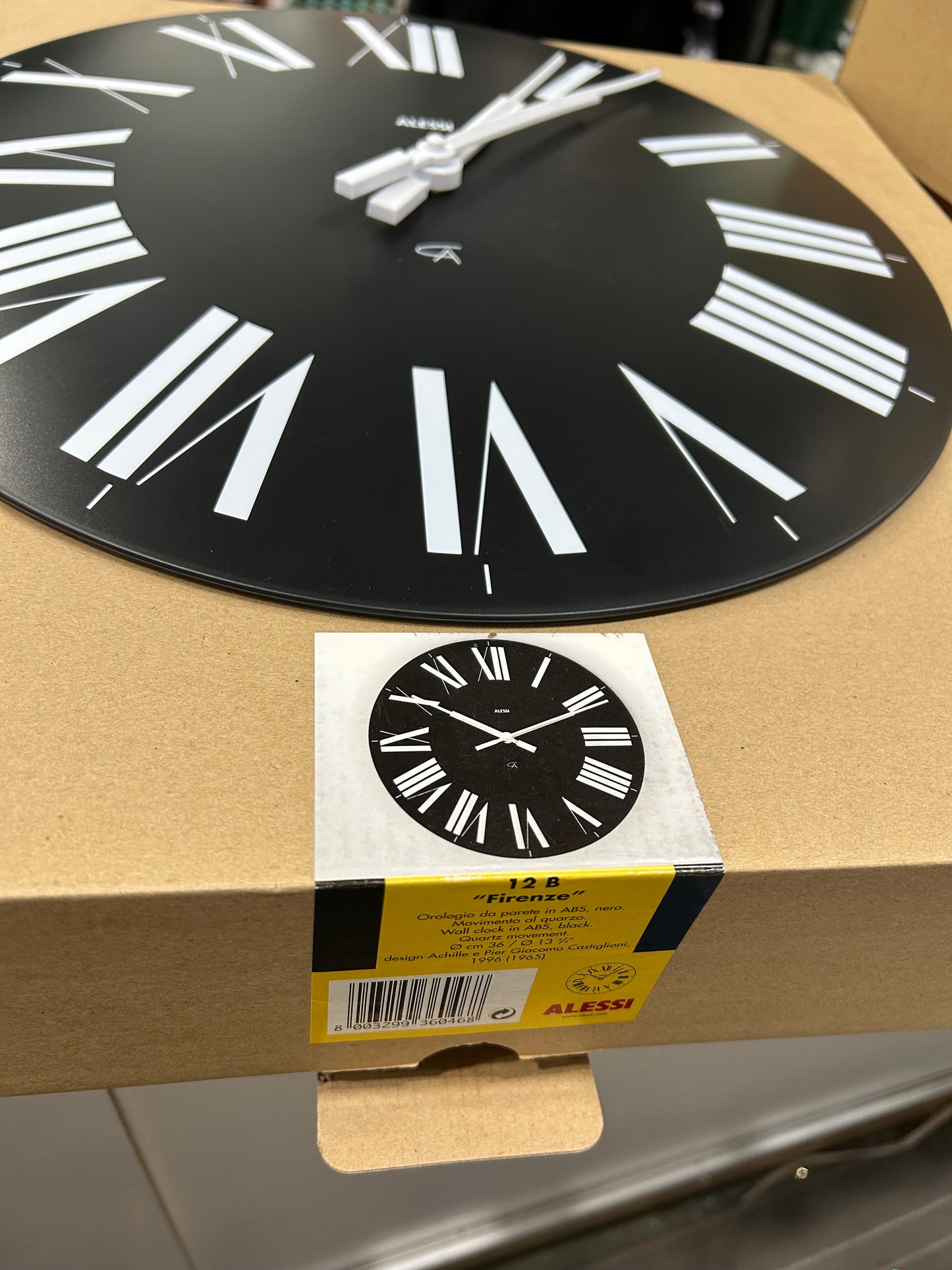 Alessi Firenze Wall Clock