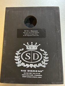 Sid Dickens Memory Block, Harlequin, B-14, Midnight Retired Rare.