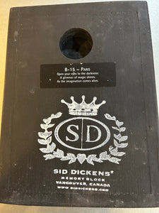 Sid Dickens Memory Block, Midnight, Paris-B-15. Retired.