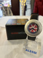 Alessi Watch: Ettore Sottsass Ciclo Bicycle Dial Red | (Out of Production)