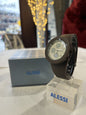 Alessi Unisex Chronograph Watch | Light Blue Face | (Out of Production)