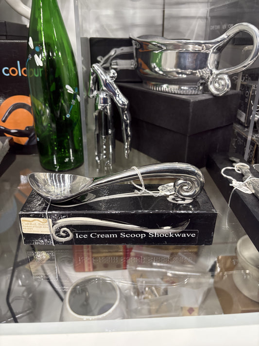 Carrol Boyes Ice Cream Scoop | Swirl Handle Design