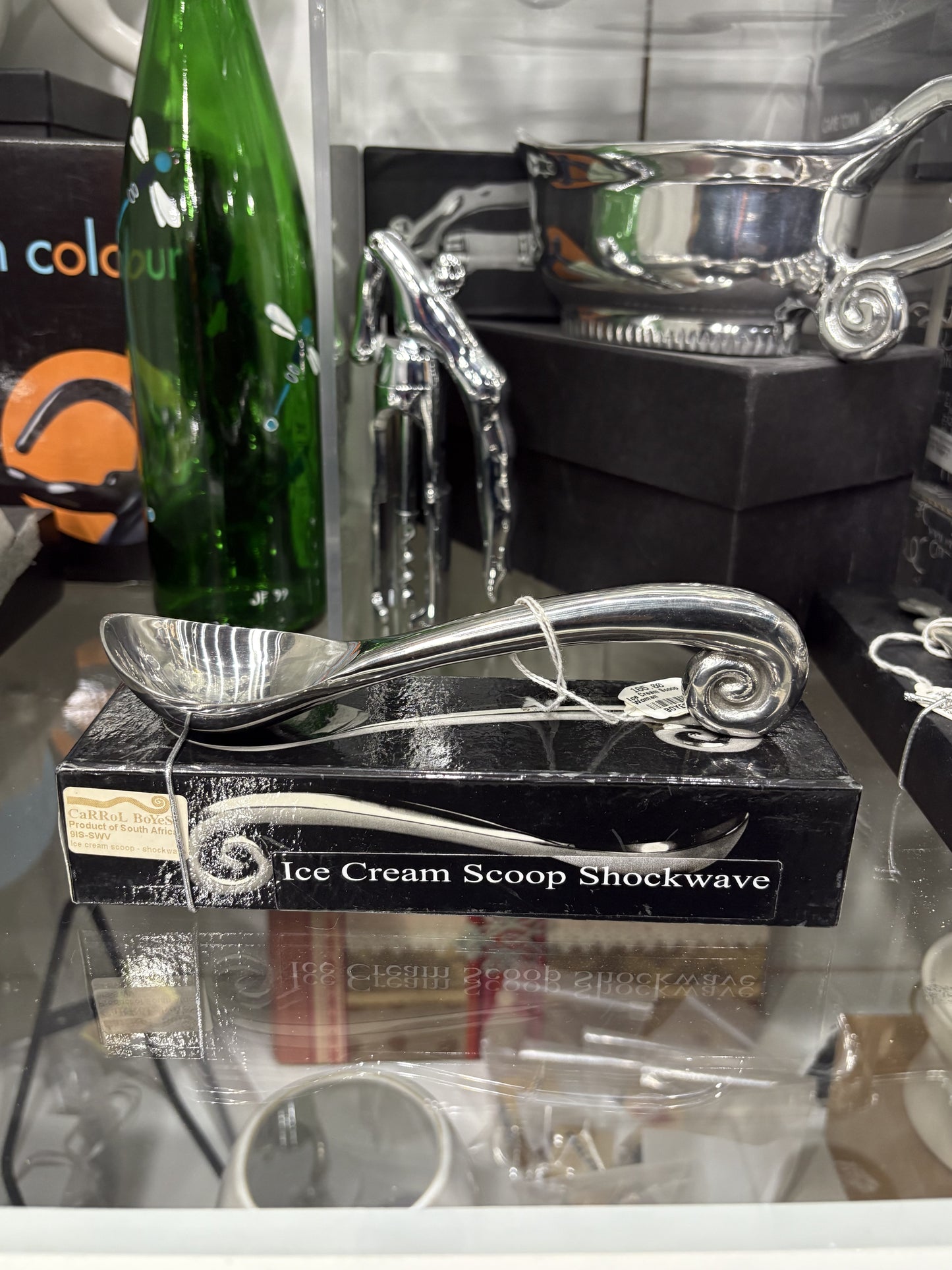 Carrol Boyes Ice Cream Scoop | Swirl Handle Design