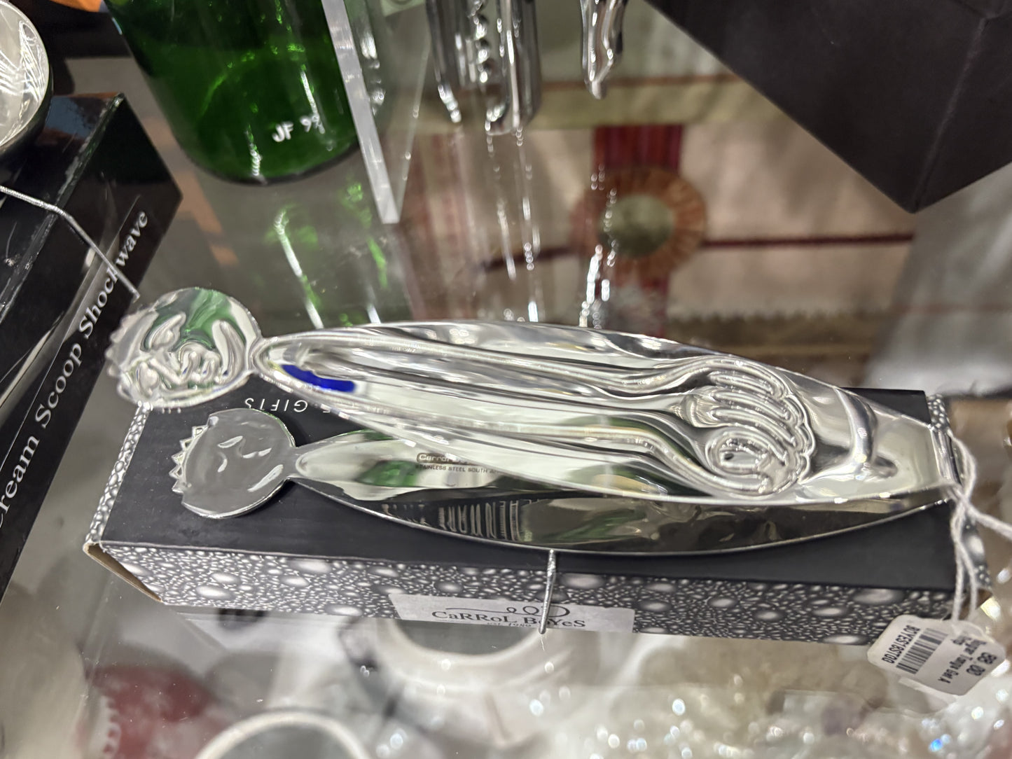 Carrol Boyes Sugar Cube Tongs | Grip with Faces Design