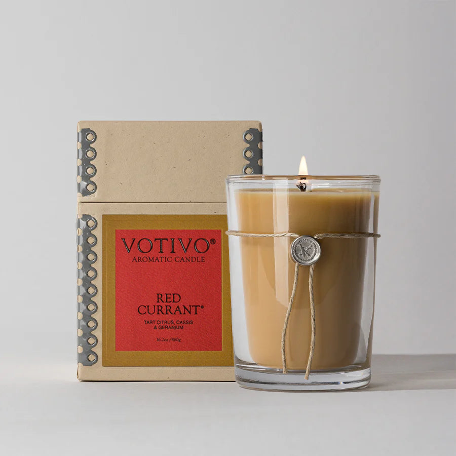 Votivo - Red Currant 6.8 oz Aromatic Candle