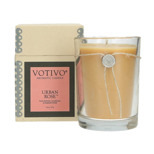 Votivo - Urban Rose 6.8 oz Aromatic Candle