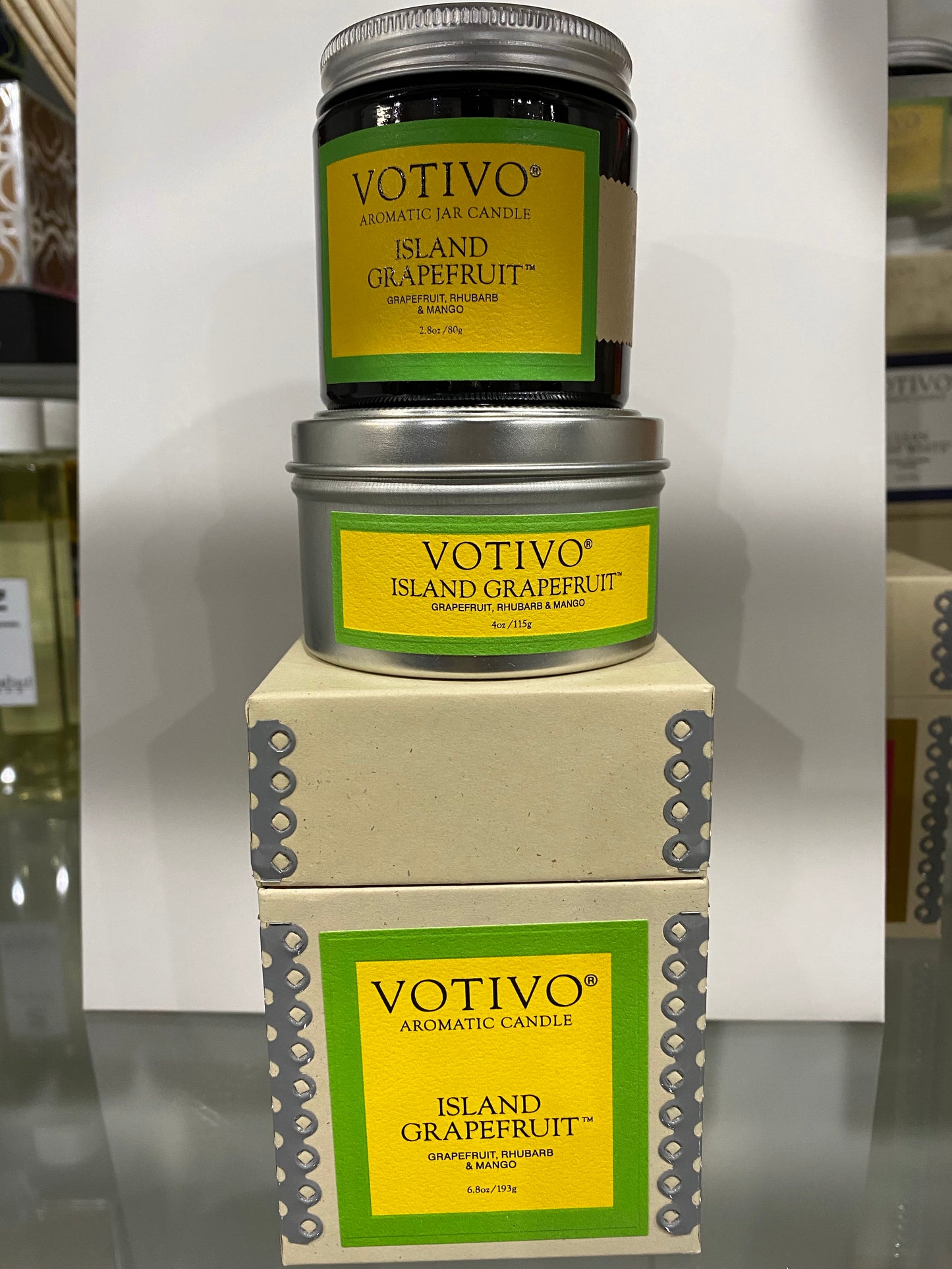 VOTIVO AROMATIC CANDLES