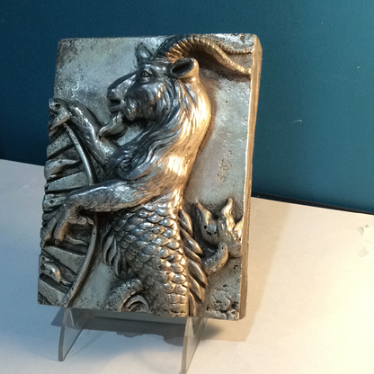 Sid Dickens Memory Block,  Zodiac Silver, Retired Rare