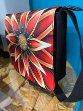 Load image into Gallery viewer, Flower Power  Sm. Flap Bag
