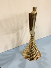 Load image into Gallery viewer, Twist Menorah in Gold by Michael Aram
