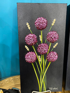 Flower Power Slim Canvass Bouquets