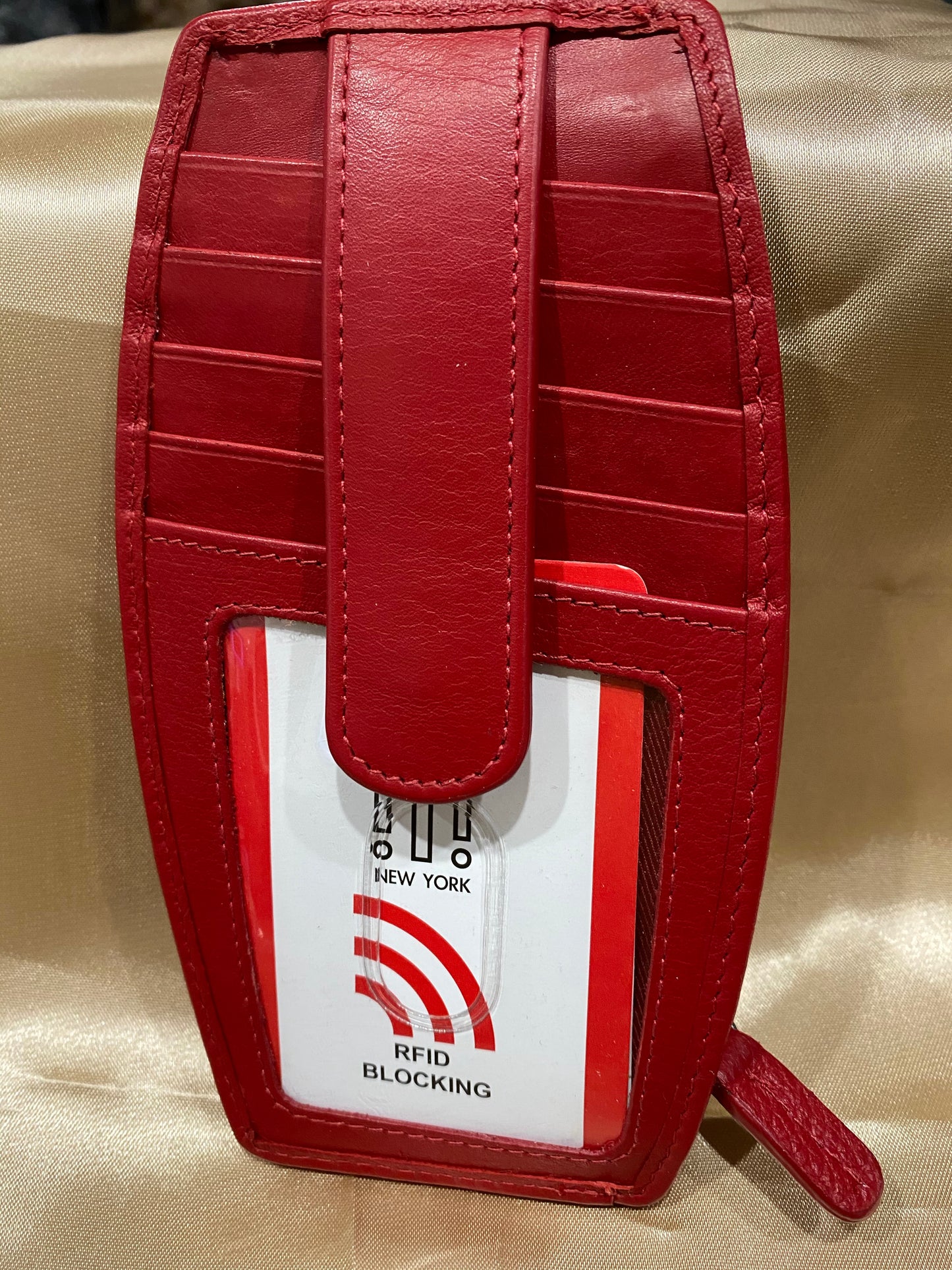 Day Bags and Wallets, credit cards, ID. and change keepers with RFID Protection. Technology that prevents crooks from zapping important info on your cards.