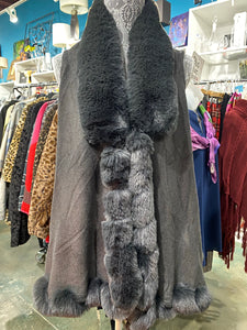 Fall Winter Wear,  Luxurious Faux Fur Vest.
