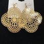 Earrings Laser cut lace