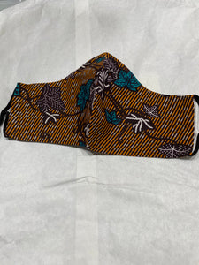 MASKS- Quality in Assorted Ghanaian Wax Prints