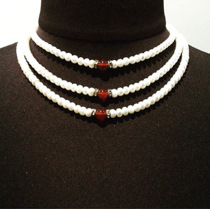 Jewelry, Classic 3-Strand tiered Freshwater Pearls Necklace.