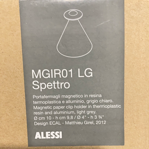 ALESSI Spettro Magnetic Paper Clip Holder