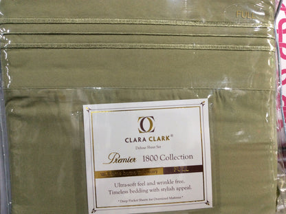 Premier Full Size 1800 Thread Count Sheets