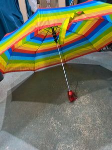Rain Gear.   Rainbow Umbrellas