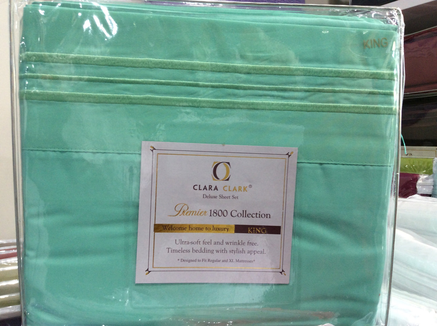 Premier KING SIZE 1800 Thread Count SHEETS