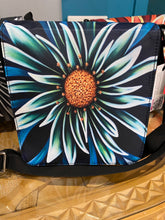 Load image into Gallery viewer, Flower Power  Sm. Flap Bag
