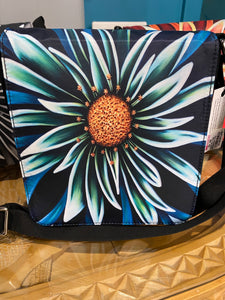 Flower Power  Sm. Flap Bag