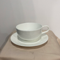 ALESSI La Bella Tavola Teacup and Saucer Set